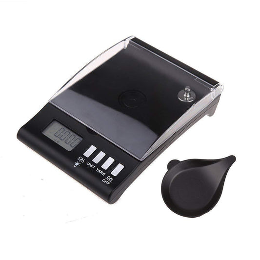0.001g 30g Electronic Digital Milligram Pocket Jewellery Scale LCD Display Black