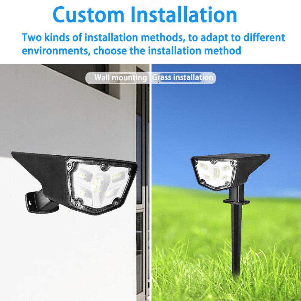 Solar buried lamp projection lamp LED outdoor landscape garden wall lamp