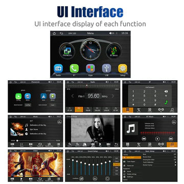 7" Portable Wireless for Apple Carplay Auto Car Stereo Radio Bluetooth
