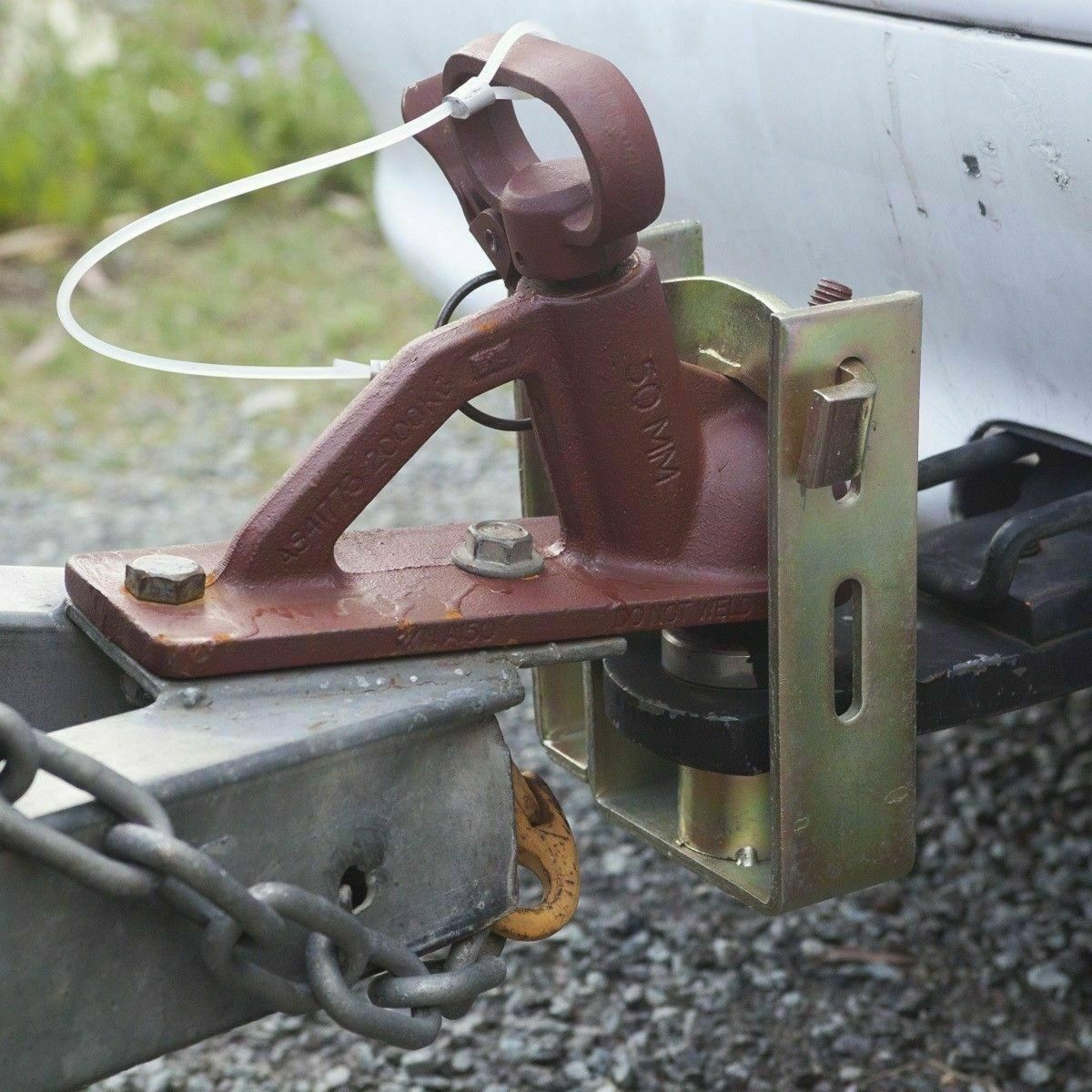 Trailer Caravan Coupling Hitch Lock Padlock 2 Stage Locker w/ Keys Heavy Duty