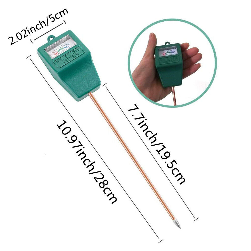 Soil Humidity Moisture Meter Water Sensor Test Monitor Hygrometer Plants Garden