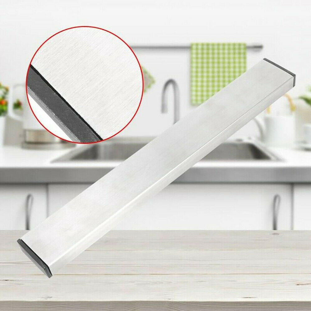 1x Heavy Duty 31cm Stainless Steel Magnetic Rack Knife Holder Tool Shelf Magnet