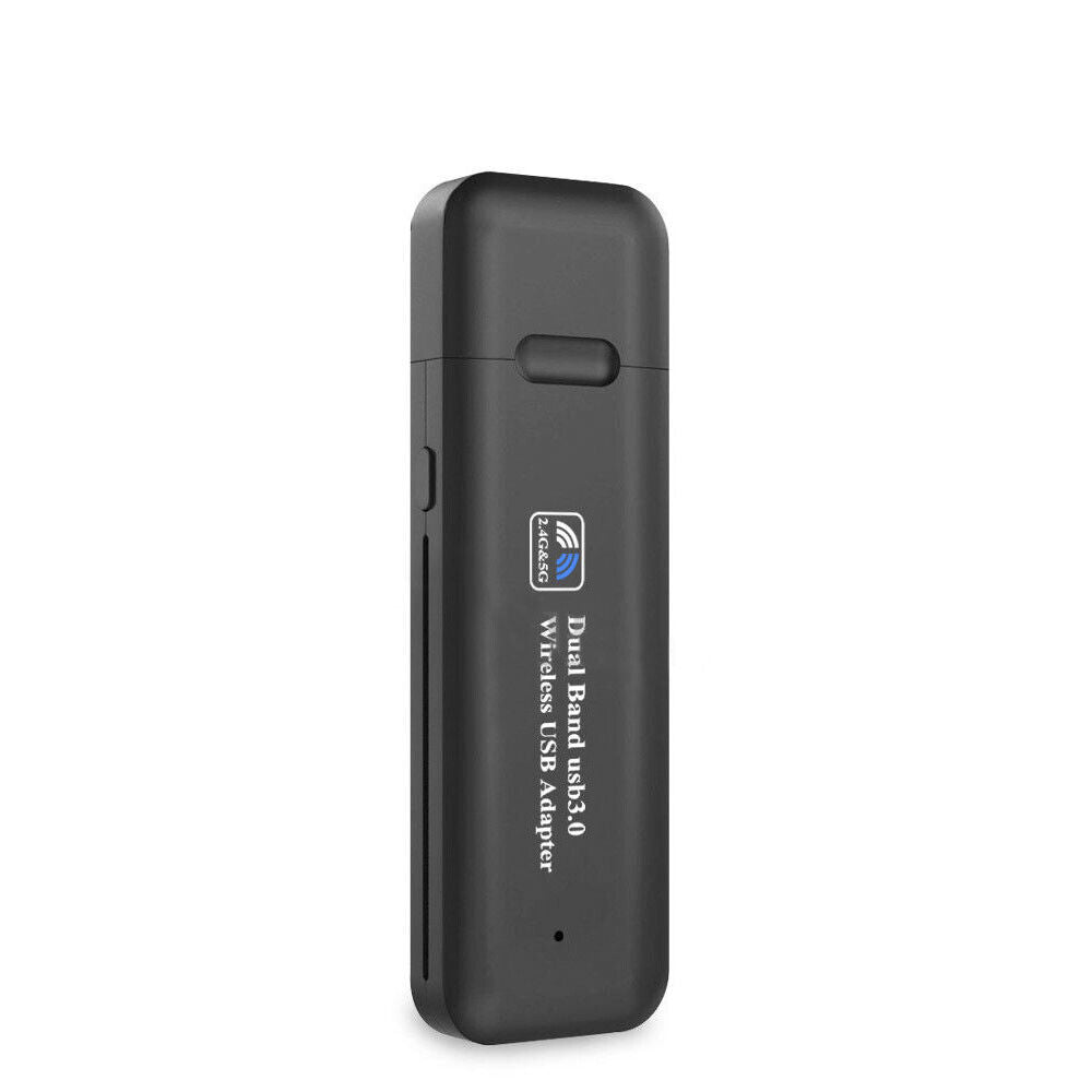 1200Mbps USB 3.0 Wireless WiFi Network Receiver Adapter 5GHz Dual Band Dongle