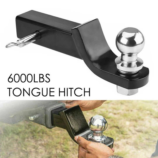 TOW BAR BALL MOUNT TONGUE HITCH 2" INCH TRAILER 4WD CAR CARAVAN BOAT