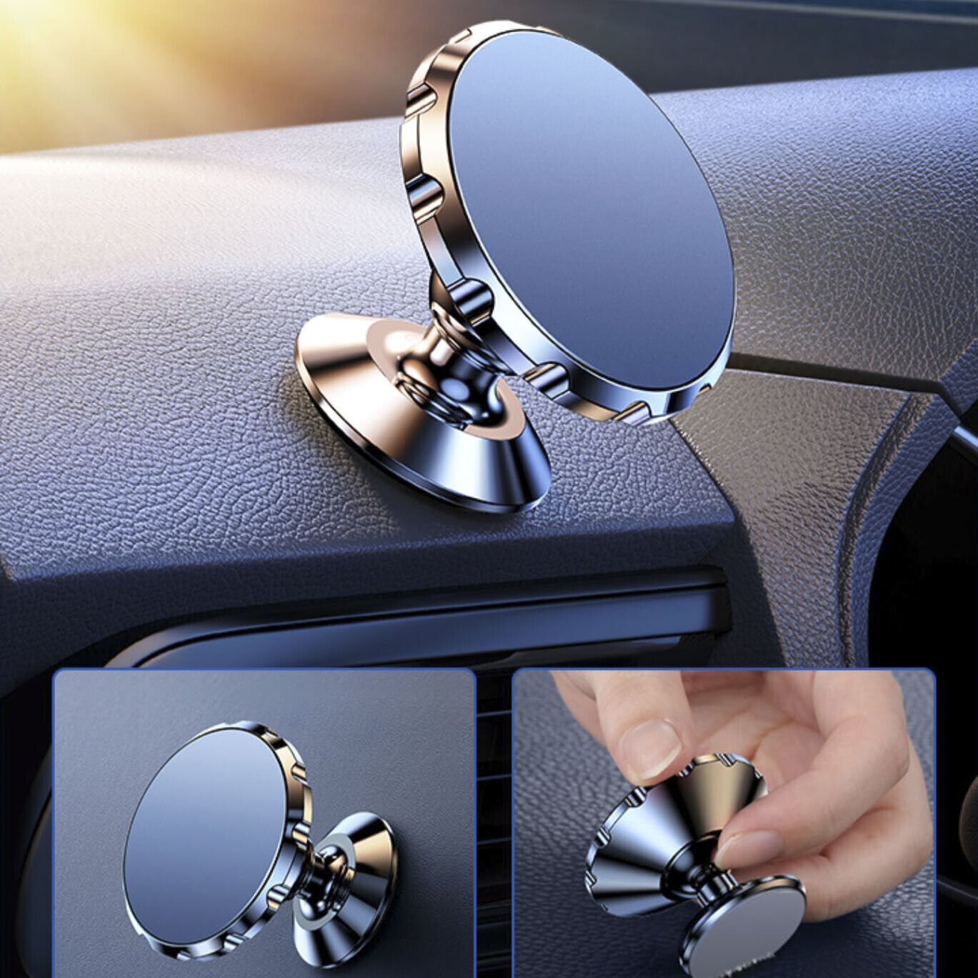 Universal Magnetic Magnet Dashboard Mobile Phone Holder Dash Car Mount Stand
