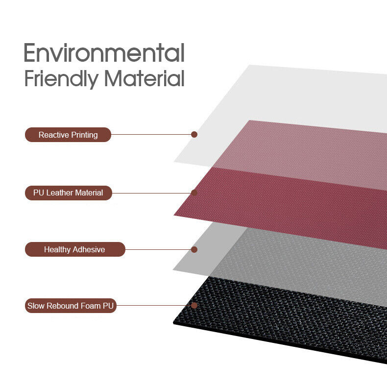 Non-Slip Waterproof Kitchen Door Mat Home Floor Rug Carpet Anti-Oil Easy Clean