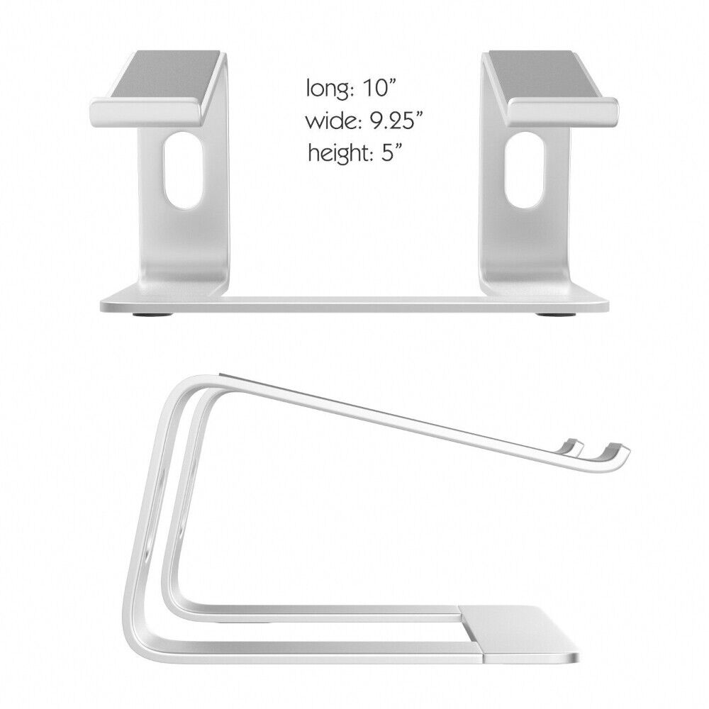 Aluminium Cooling Stand Elevator Ergonomic for Laptop MacBook