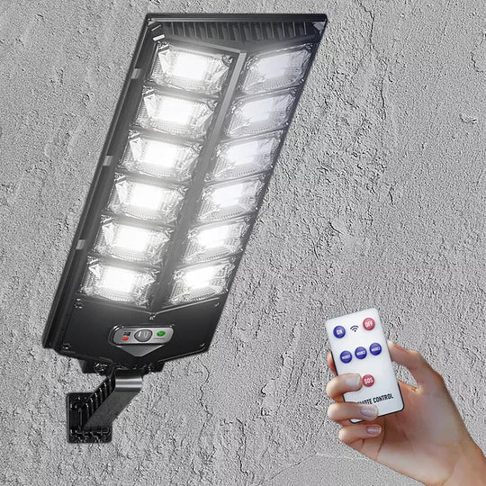 1500W Solar LED Strong Light Double Row Path Light Solar Induction Outdoor