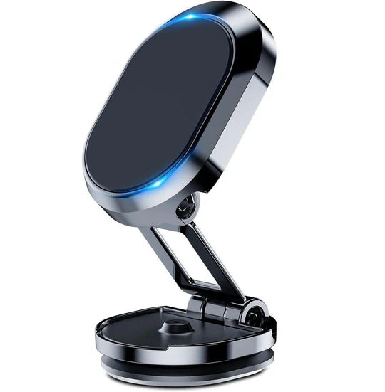METAL MAGNETIC CAR PHONE HOLDER FOLDING MAGNET DASH MOUNT MOBILE PHONE