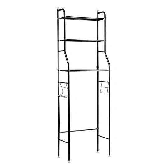 3 Tiers Toilet Shelf Bathroom Rack Over Laundry Washing Machine Storage Shelves