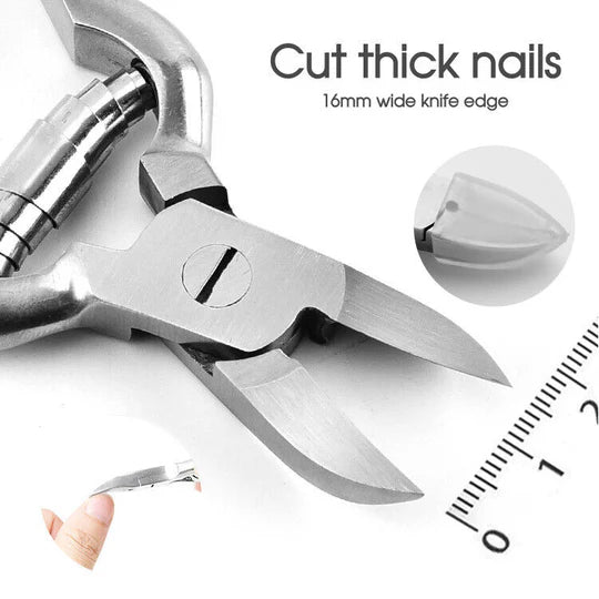 PROFESSIONAL LARGE TOE NAIL CLIPPERS HEAVY DUTY NAIL CLIPPERS FOR THICK NAILS