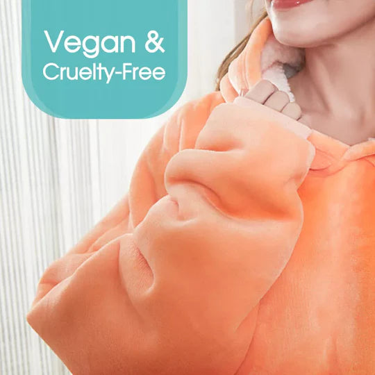 Oversize Plush Warm Blanket Ultra Giant Sweatshirt Huggle Fleece