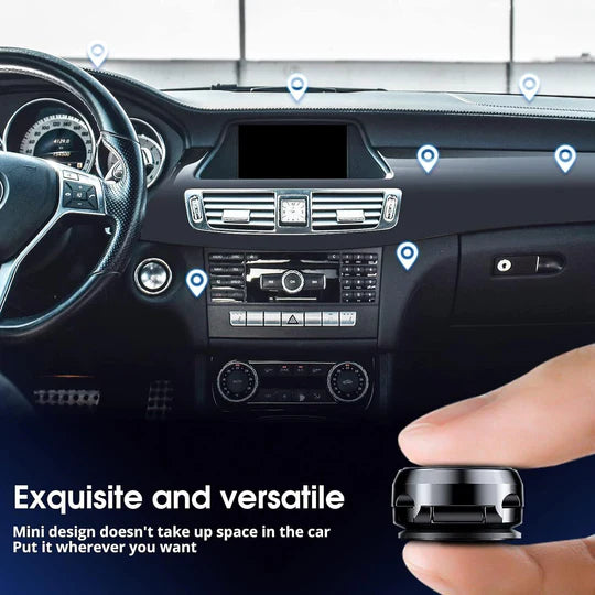 METAL MAGNETIC CAR PHONE HOLDER FOLDING MAGNET DASH MOUNT MOBILE PHONE
