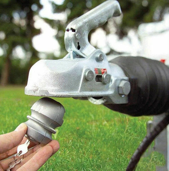 TRAILER COUPLING HITCH LOCK TOW BALL BAR SECURITY CARAVAN RV ANTI THEFT PIN TOOL