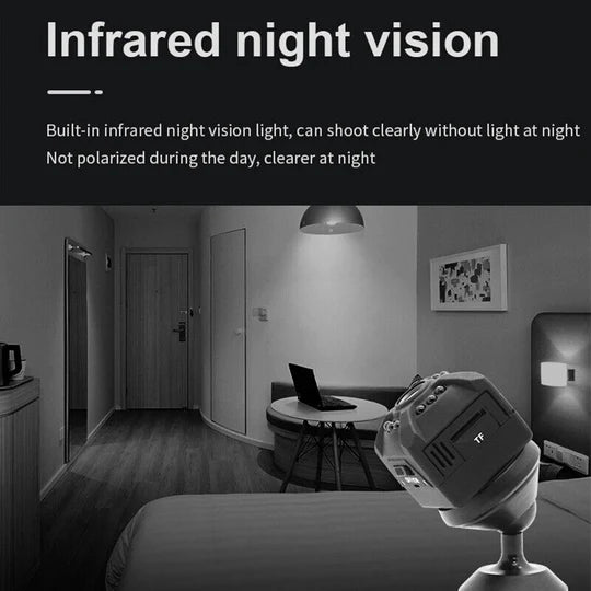 Mini Wifi Wireless IP Spy Hidden Camera 1080P HD Security Cam Network Monitor