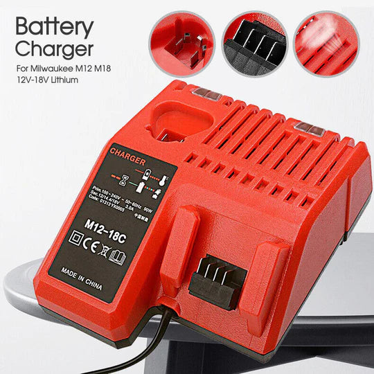 FOR MILWAUKEE M12-18FC FAST RAPID CHARGER - AUSTRALIAN MODEL