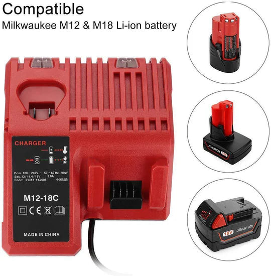FOR MILWAUKEE M12-18FC FAST RAPID CHARGER - AUSTRALIAN MODEL