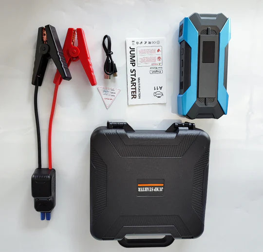Portable 12V Car Jump Starter 10000mAh Power Bank Pack Battery Charger Booster