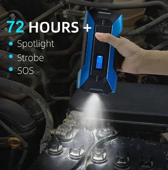 Portable 12V Car Jump Starter 10000mAh Power Bank Pack Battery Charger Booster