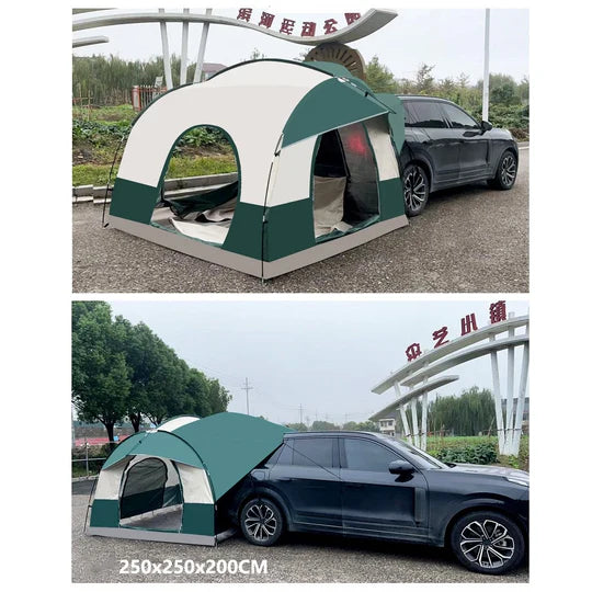 SUV Camping Tent Rear Extension Canopy Outdoor Portable Family Awning Shelter