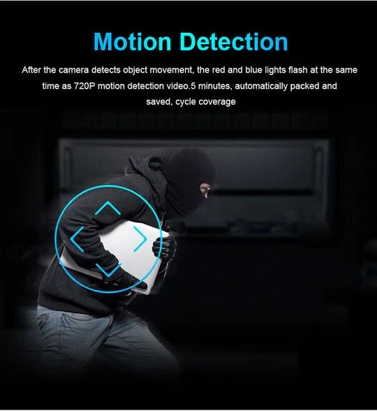 HD 1080P WIFI WIRELESS MINI CAMERA SECURITY CAMERA BODY POCKET CAM NIGHT VISION
