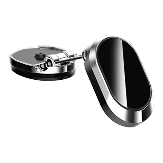 METAL MAGNETIC CAR PHONE HOLDER FOLDING MAGNET DASH MOUNT MOBILE PHONE