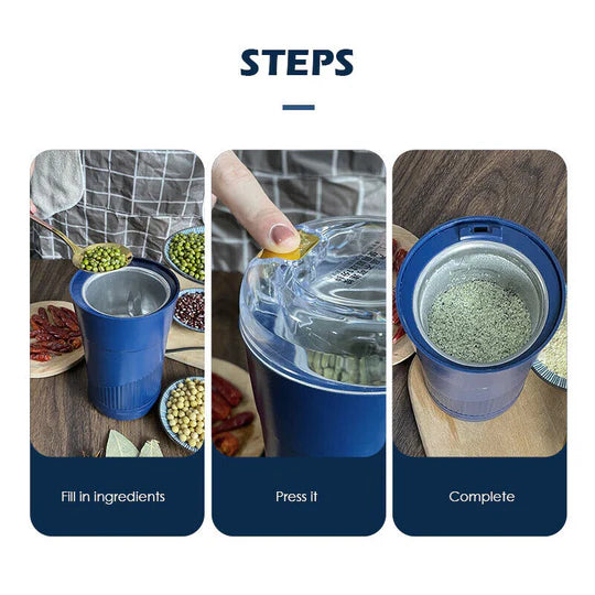ELECTRIC COFFEE GRINDER GRINDING MILLING BEAN NUT SPICE MATTE BLENDER 220V