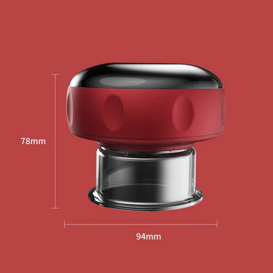 12 SPEED LCD ELECTRIC CUPPING THERAPY SMART HEATING MASSAGER BODY SLIMMING