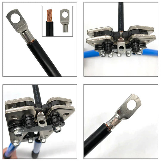 CRIMPING TOOL CABLE CRIMPER WIRE PLUG PLIERS BATTERY TERMINAL LUG HEX 6-50MM²