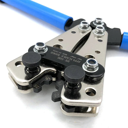 CRIMPING TOOL CABLE CRIMPER WIRE PLUG PLIERS BATTERY TERMINAL LUG HEX 6-50MM²