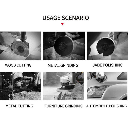 BRUSHLESS CORDLESS ANGLE GRINDER 125MM CUTTING POLISHING,18V BATTERY
