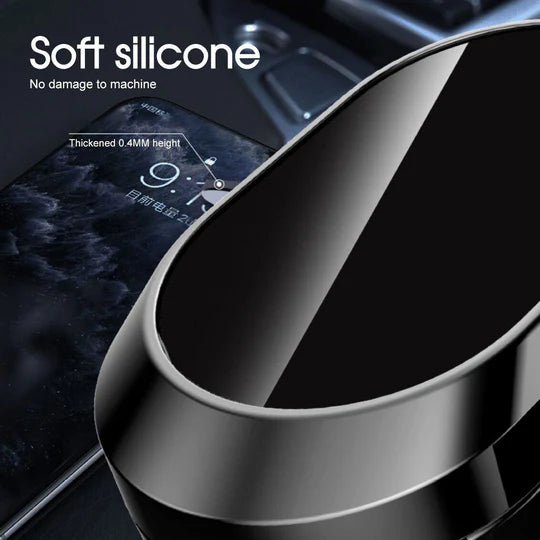 METAL MAGNETIC CAR PHONE HOLDER FOLDING MAGNET DASH MOUNT MOBILE PHONE