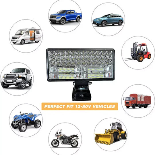9'' Led Work Light for Truck Spot Flood Combo Off Road Light Led Driving Light