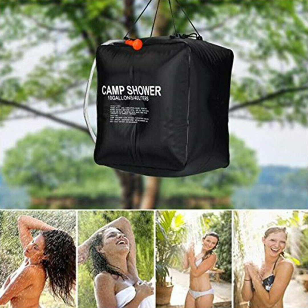 40L Solar Heater Camping Tent Outdoor Water Pipe Portable Camping Hiking Travel