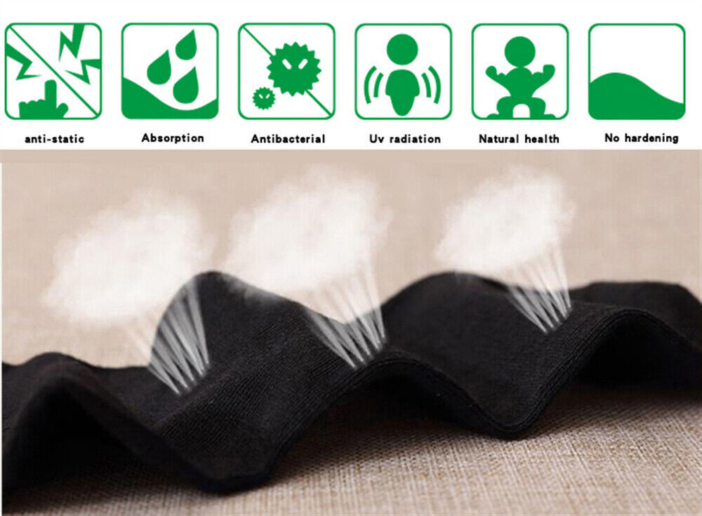1 Pair Mens Pairs Bamboo Work Socks Bamboo Socks Work Heavy Duty Cushion Natural Fibre