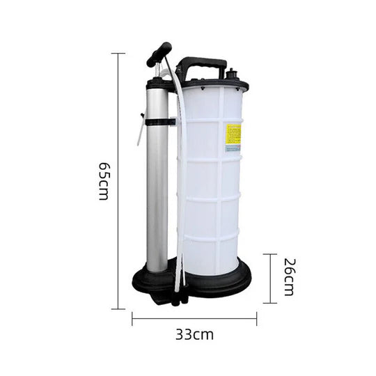 OIL EXTRACTOR 9L WASTE OIL & FLUID VACUUM TRANSFER PUMP SUCTION PUMP