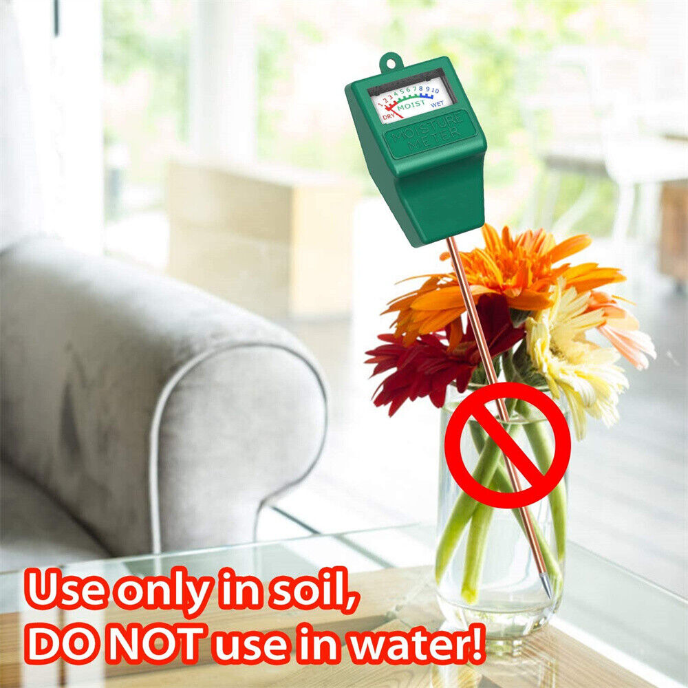 Soil Humidity Moisture Meter Water Sensor Test Monitor Hygrometer Plants Garden