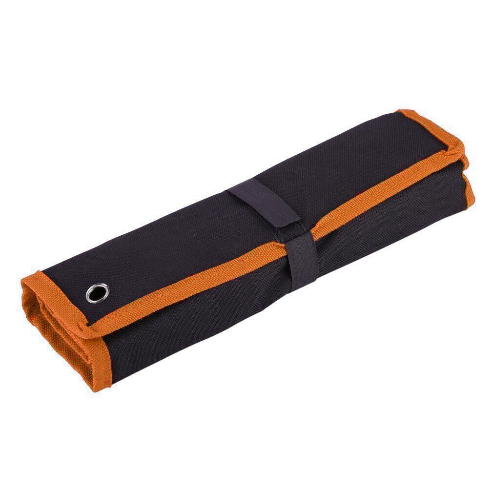 12Pcs 8MM-22MM Ratchet Spanner Set Metric ND-0326 + Rolling Bag Hand Tool Kit