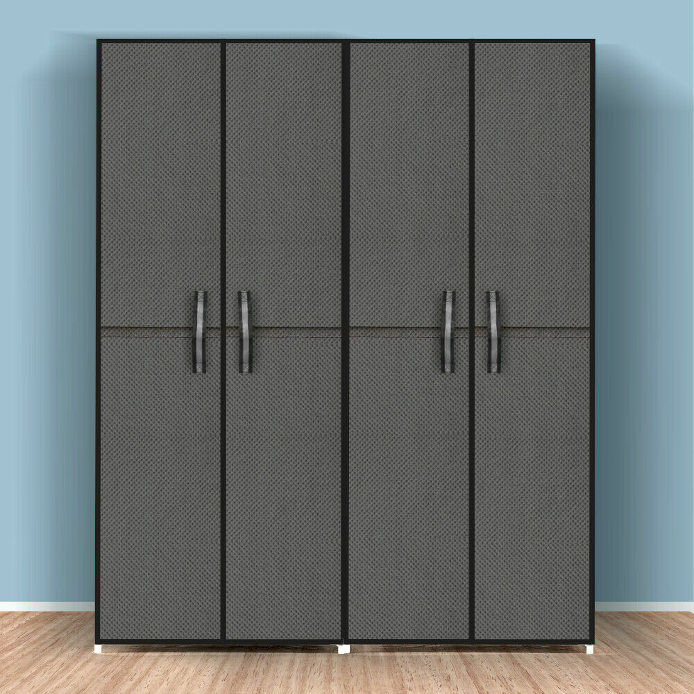 10 Tiers Shoe Rack Stackable Fabric Cabinet Storage Holder Wardrobe Organiser