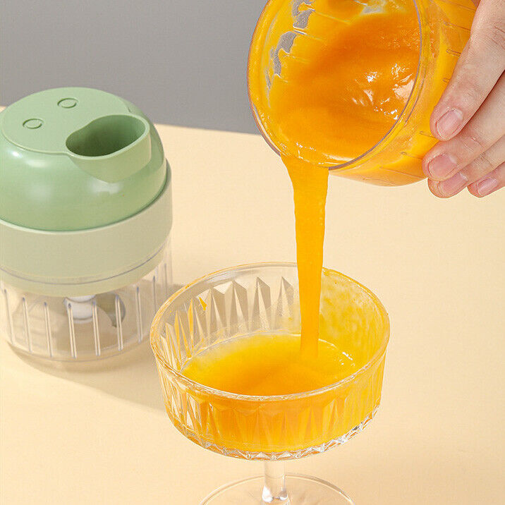 4 In 1 Handheld Electric Vegetable Cutter Multifunction Vegetable Fruit Slicer