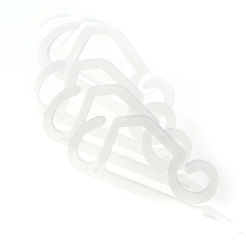 50Pcs Gutter Double Hooks Led Fairy Lights Heavy Duty Clips Led Light