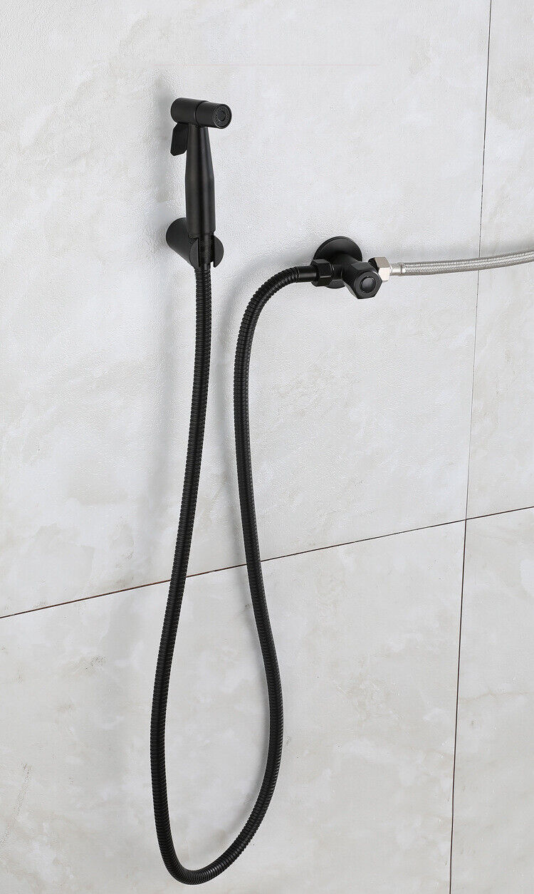 Shower Head Douche Hand Held Bidet Toilet Spray Jet Diverter Shattaf Kit SUS304