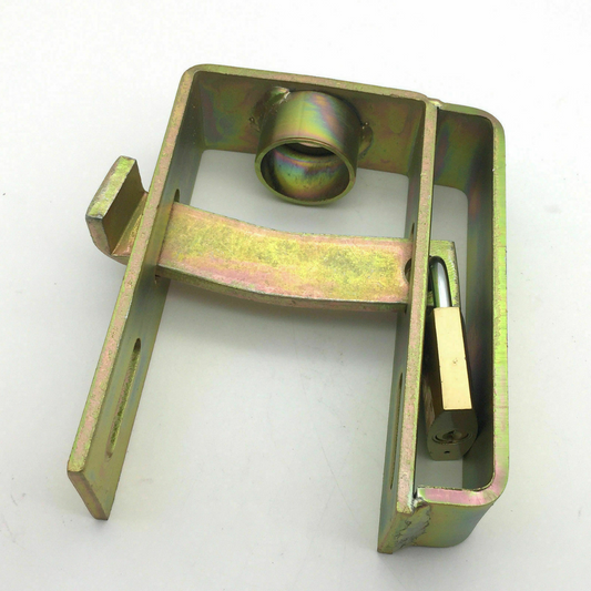 Trailer Caravan Coupling Hitch Lock Padlock 2 Stage Locker w/ Keys Heavy Duty