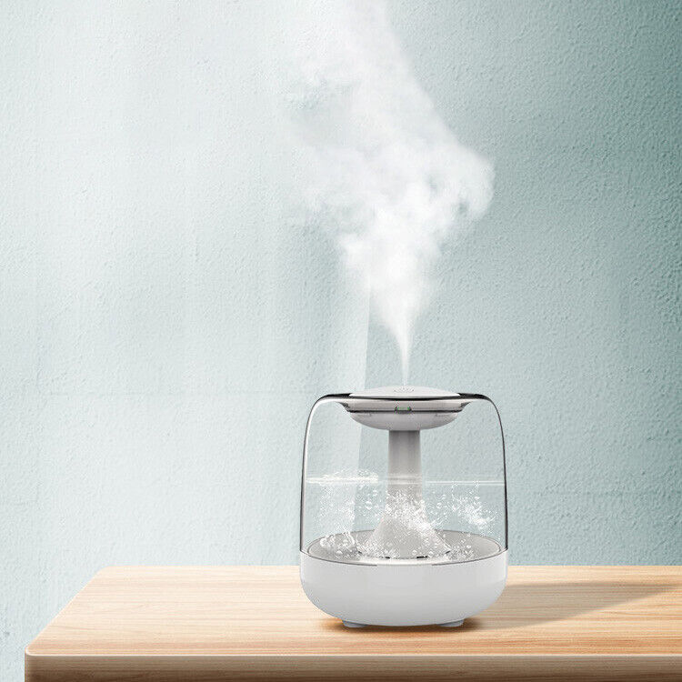 1.2L Air Humidifier Ultrasonic Purifier Diffuser LED Recharg Aroma Essential Oil