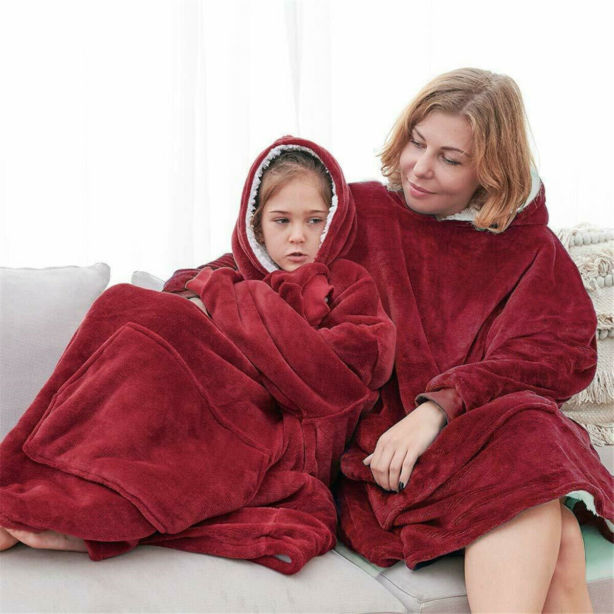 Blanket Sweatshirt Ultra Plush Blanket Soft & Warm
