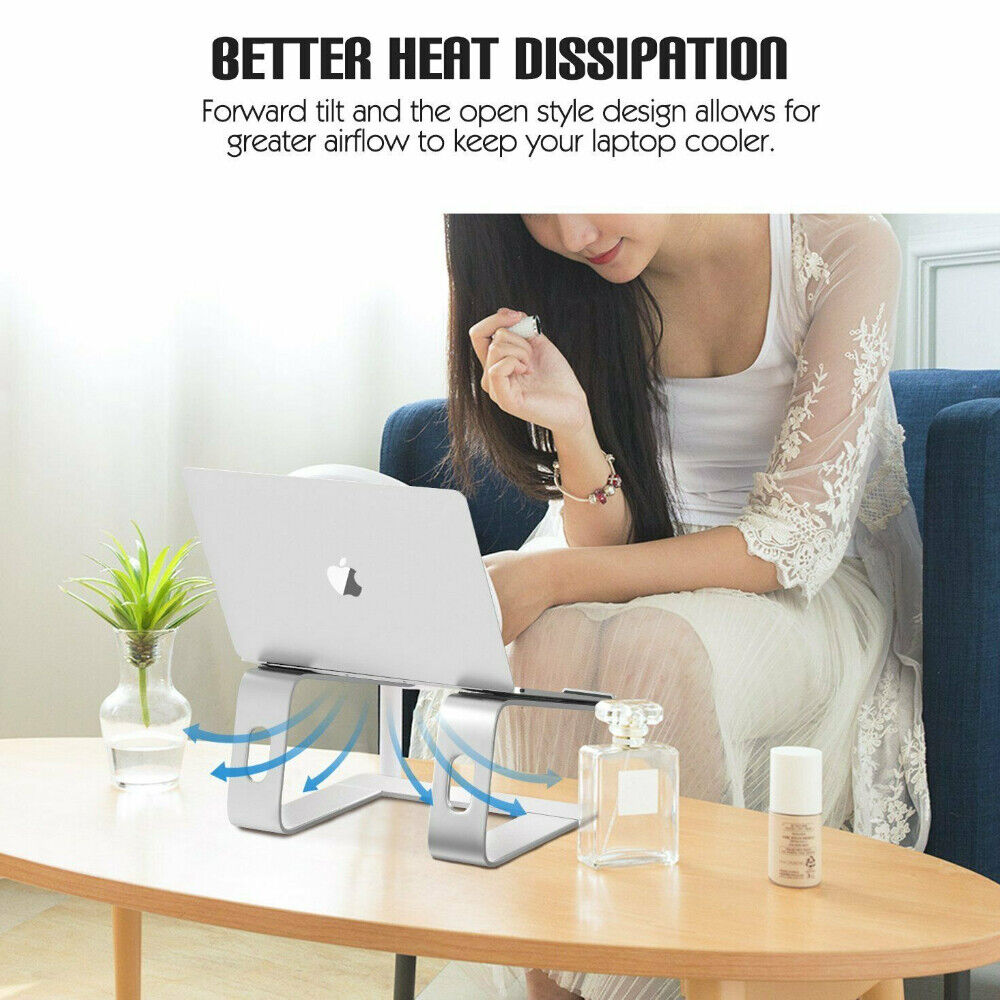 Aluminium Cooling Stand Elevator Ergonomic for Laptop MacBook