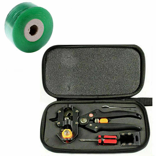 Garden Grafting Tool Set Kit Fruit Tree Pro Pruning Shears Scissor Cutting Tools