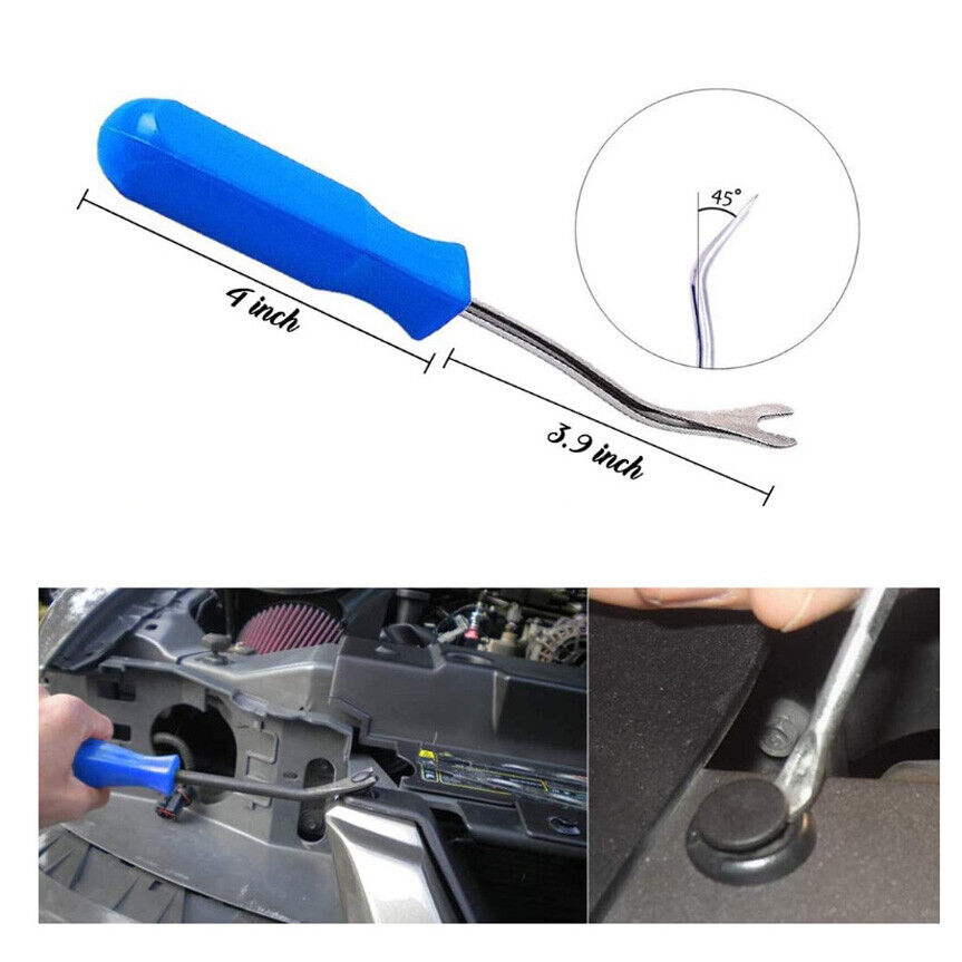 1126PCS Car Body Trim Clips Retainer Bumper Auto Panel Push Plastic Fastener Kit