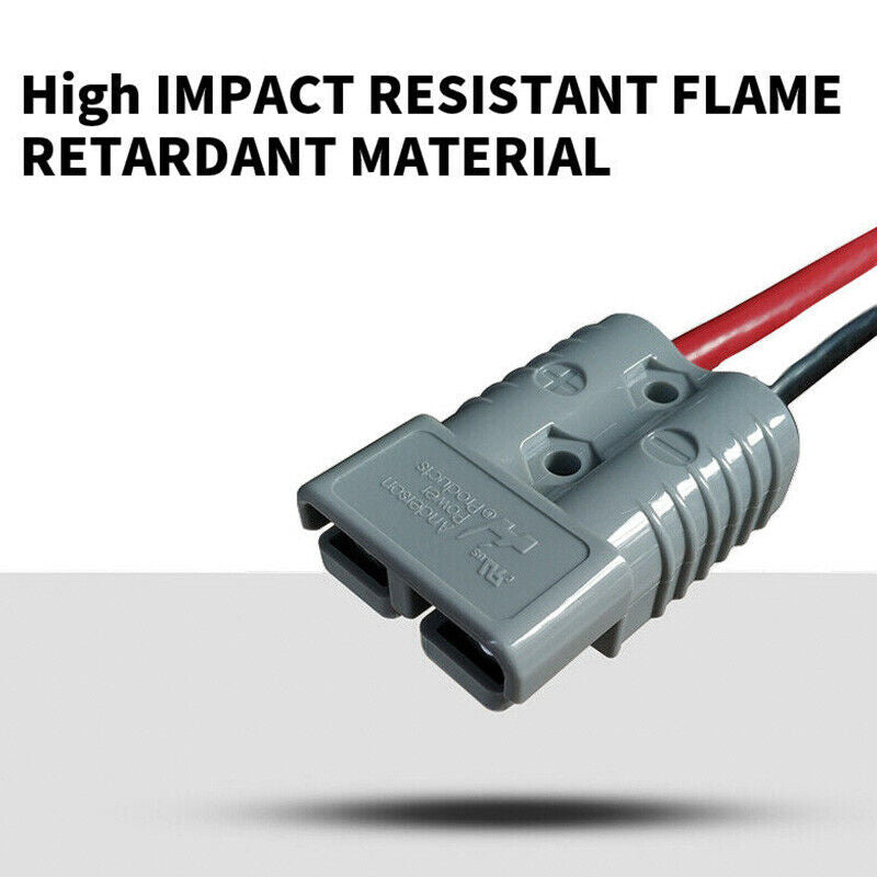 10M READY TO USE50AMP ANDERSON PLUG EXTENSION LEAD 6MM TWINCORE AUTOMOTIVE CABLE