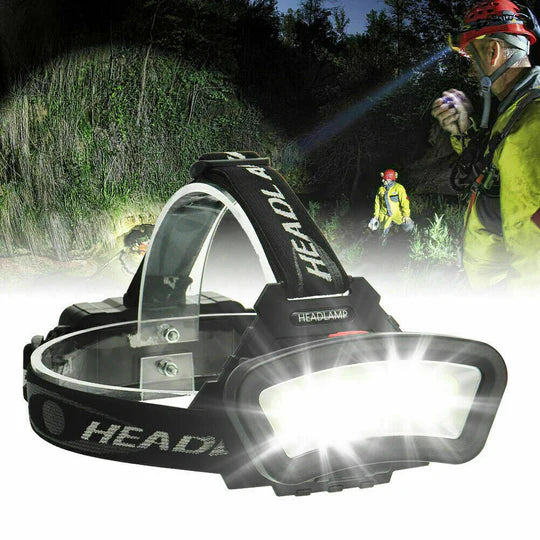 1000000LM COB+LED HEADLAMP HEADLIGHT TORCH USB RECHARGEABLE FLASHLIGHT WORK